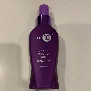 It’s a 10 miracle silk leave in spray